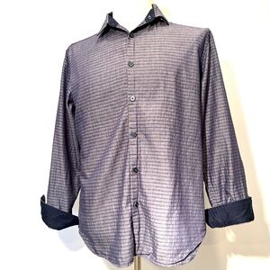 Alfani Men's Checkered Button Down Shirt